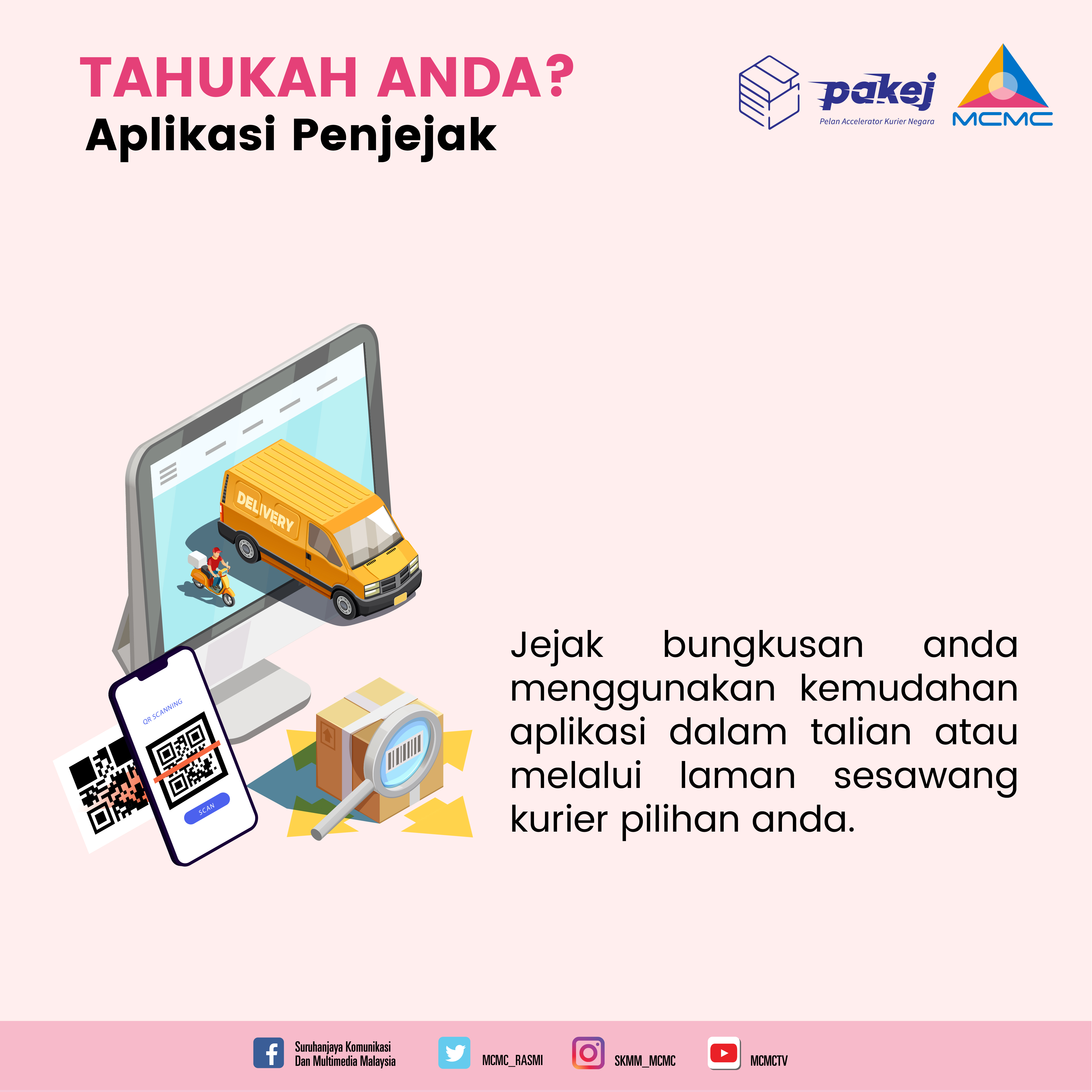Tahukah Anda? Aplikasi Penjejak